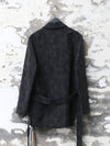 INTO THE EAST 25 Autumn/Winter Dark Jacquard Tassel Lace-up Jacket/Vest/Shorts ITE-E1DGAW027BL20JK-HEI Jacket